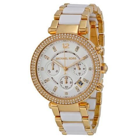 reloj de mujer michael kors dorado|michael kors reloj mujer blanco.